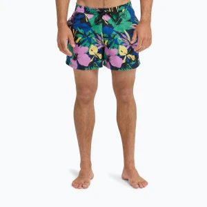 Szorty kąpielowe męskie Quiksilver Everyday Printed Volley 15" dark navy interact floral