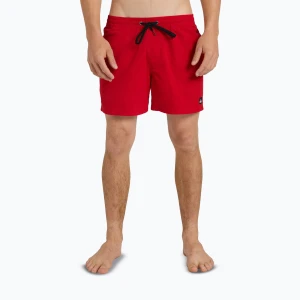 Szorty kąpielowe męskie Quiksilver Everyday Solid Volley 15" salsa Czerwony