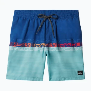 Szorty kąpielowe męskie Quiksilver Everyday Wordblock Volley 17" monaco blue