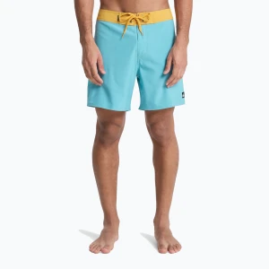 Szorty kąpielowe męskie Quiksilver Surfsilk Kaimana 16" aqua Niebieski