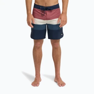 Szorty kąpielowe męskie Quiksilver Surfsilk Scallop 18" dark navy tijuana Granatowy