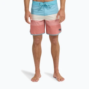Szorty kąpielowe męskie Quiksilver Surfsilk Scallop 18" desert sand/tijuana Pomarańczowy