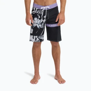 Szorty kąpielowe męskie Quiksilver Surfsilk Straight 20" black block momentum