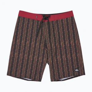 Szorty kąpielowe męskie Quiksilver Surfsilk Straight 20" black horizons