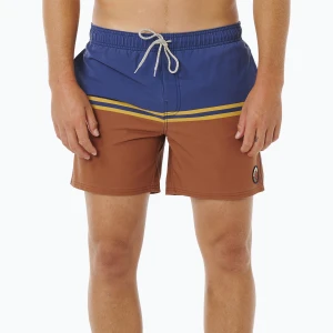 Szorty kąpielowe męskie Rip Curl Combine Volley baked clay Niebieski