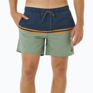 Szorty kąpielowe męskie Rip Curl Combine Volley moss Niebieski