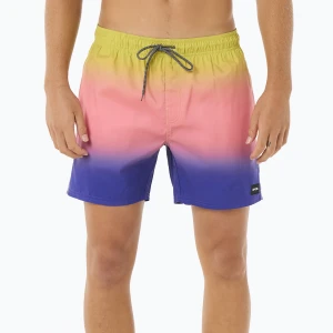 Szorty kąpielowe męskie Rip Curl Laze Fade Volley wild berry