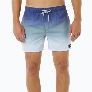 Szorty kąpielowe męskie Rip Curl Offset Fade Volley light navy Niebieski
