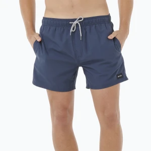 Szorty kąpielowe męskie Rip Curl Offset Volley navy Granatowy