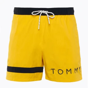 Szorty kąpielowe męskie Tommy Hilfiger Medium Drawstring marigold yellow