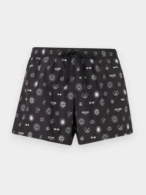 Szorty kąpielowe MOSCHINO czarny