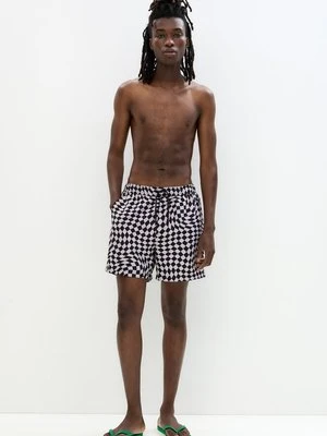 Szorty kąpielowe PULL&BEAR liliowy