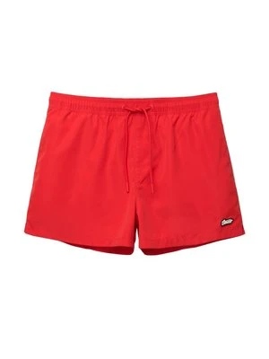 Szorty kąpielowe PULL&BEAR czerwony