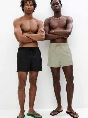 Szorty kąpielowe PULL&BEAR szary