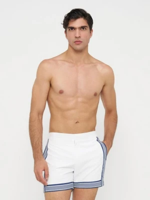 Szorty kąpielowe Tommy Hilfiger biały