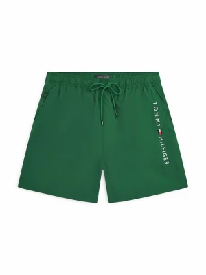 Szorty kąpielowe Tommy Hilfiger ciemnozielony