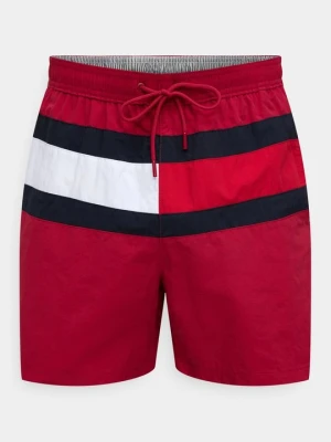 Szorty kąpielowe Tommy Hilfiger czerwony