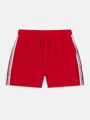 Szorty kąpielowe Tommy Hilfiger czerwony