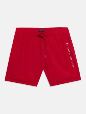 Szorty kąpielowe Tommy Hilfiger czerwony