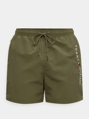Szorty kąpielowe Tommy Hilfiger oliwkowy