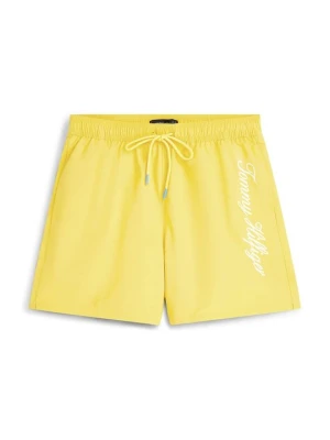 Szorty kąpielowe Tommy Hilfiger żółty