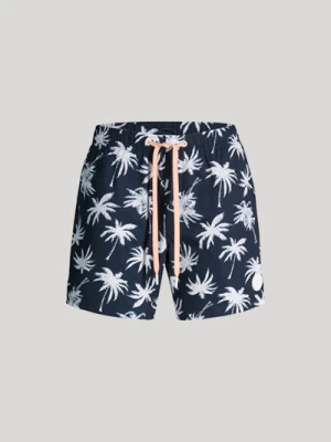 Szorty kąpielowe w granatowym wzorze Joop