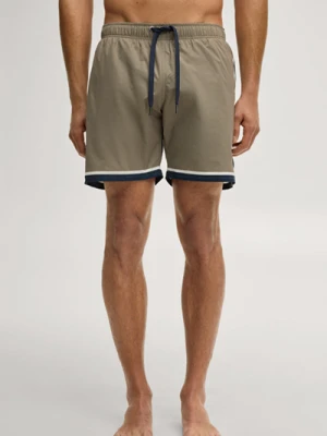 Szorty kąpielowe w kolorze oliwkowym Joop