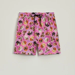 Szorty kąpielowe we wzór piesków House