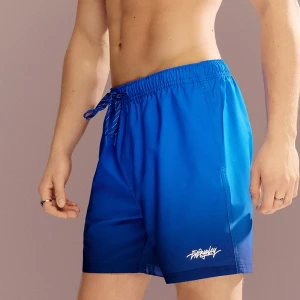 Szorty kąpielowe z granatowo-niebieskie gradientem House