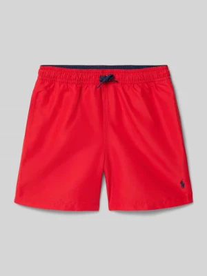Szorty kąpielowe z haftowanym logo Polo Ralph Lauren Teens
