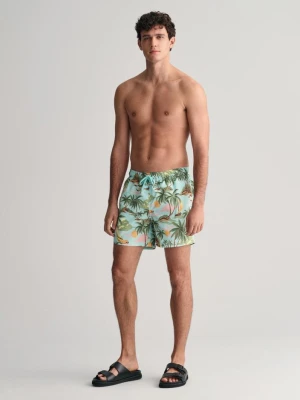 Szorty Kąpielowe z Hawajskim Nadrukiem GANT