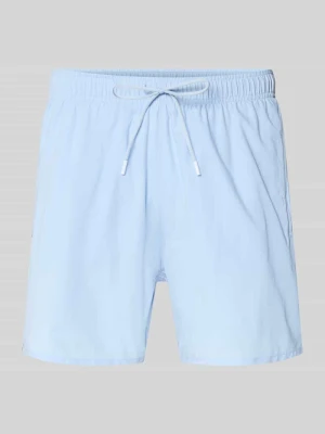 Spodenki kąpielowe z wyhaftowanym logo model 'ICONIC' Boss