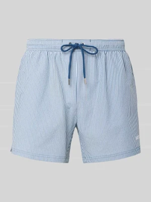 Szorty kąpielowe ze sznurkiem model 'VELVETFISH' Boss