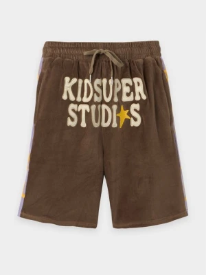 Szorty Kidsuper brązowy