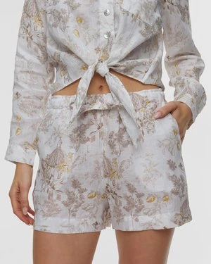 Szorty Lniane Damskie Positano Couture Sisma