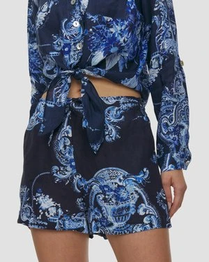 Szorty Lniane Damskie Positano Couture Sisma