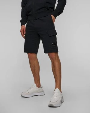 Szorty męskie C.P. Company Light Fleece Cargo Lens Shorts granatowe CP Company