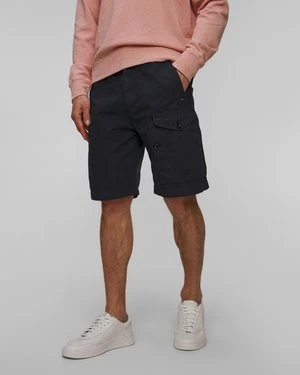 Szorty Męskie C.p. Company Microreps Cargo Shorts Granatowe CP Company