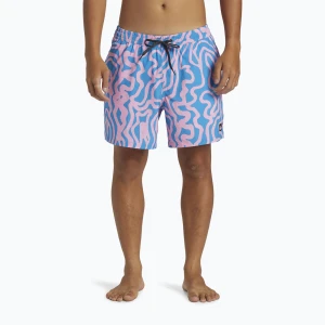 Szorty męskie kąpielowe Quiksilver Surfsilk Mix Volley 16" prism pink