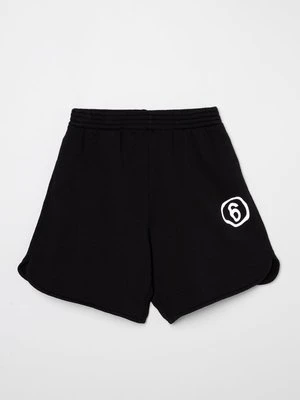 Szorty MM6 Maison Margiela czarny