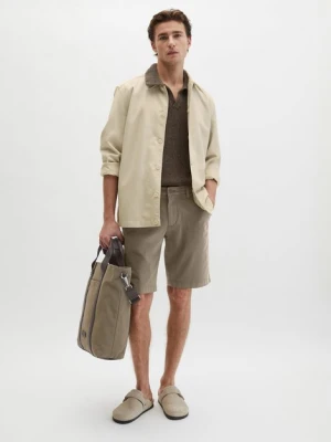 Szorty model Reso Jogger regular Marc O'Polo hnědá