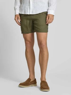 Szorty o kroju classic fit z wyhaftowanym logo Polo Ralph Lauren