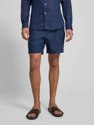 Szorty o kroju classic fit z wyhaftowanym logo Polo Ralph Lauren