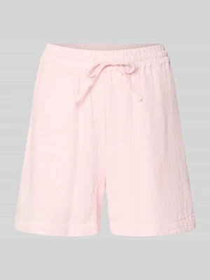 Szorty o kroju comfort fit z czystej bawełny model 'SASTINA' Pieces