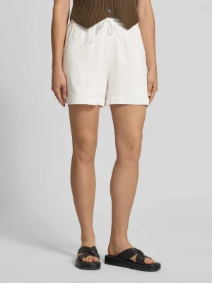 Szorty o kroju comfort fit z czystej bawełny model 'SASTINA' Pieces