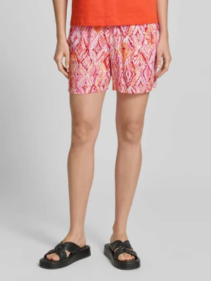 Szorty o kroju loose fit z czystej wiskozy model 'EASY JOY' Vero Moda