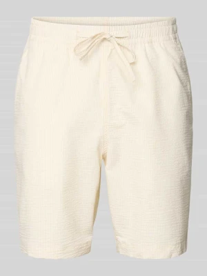 Szorty o kroju loose fit z mieszanki bawełny Lacoste