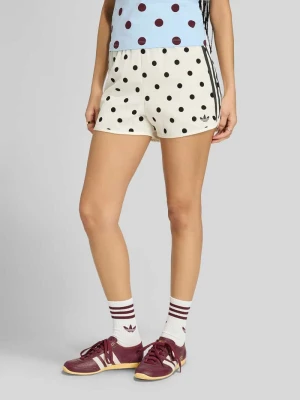 Szorty o kroju regular fit w grochy model 'BLACAS' adidas Originals