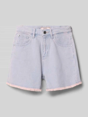 Szorty o kroju regular fit w stylu denimu Guess