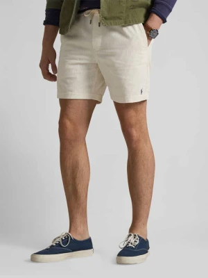 Szorty o kroju regular fit z aksamitu sztruksowego Polo Ralph Lauren
